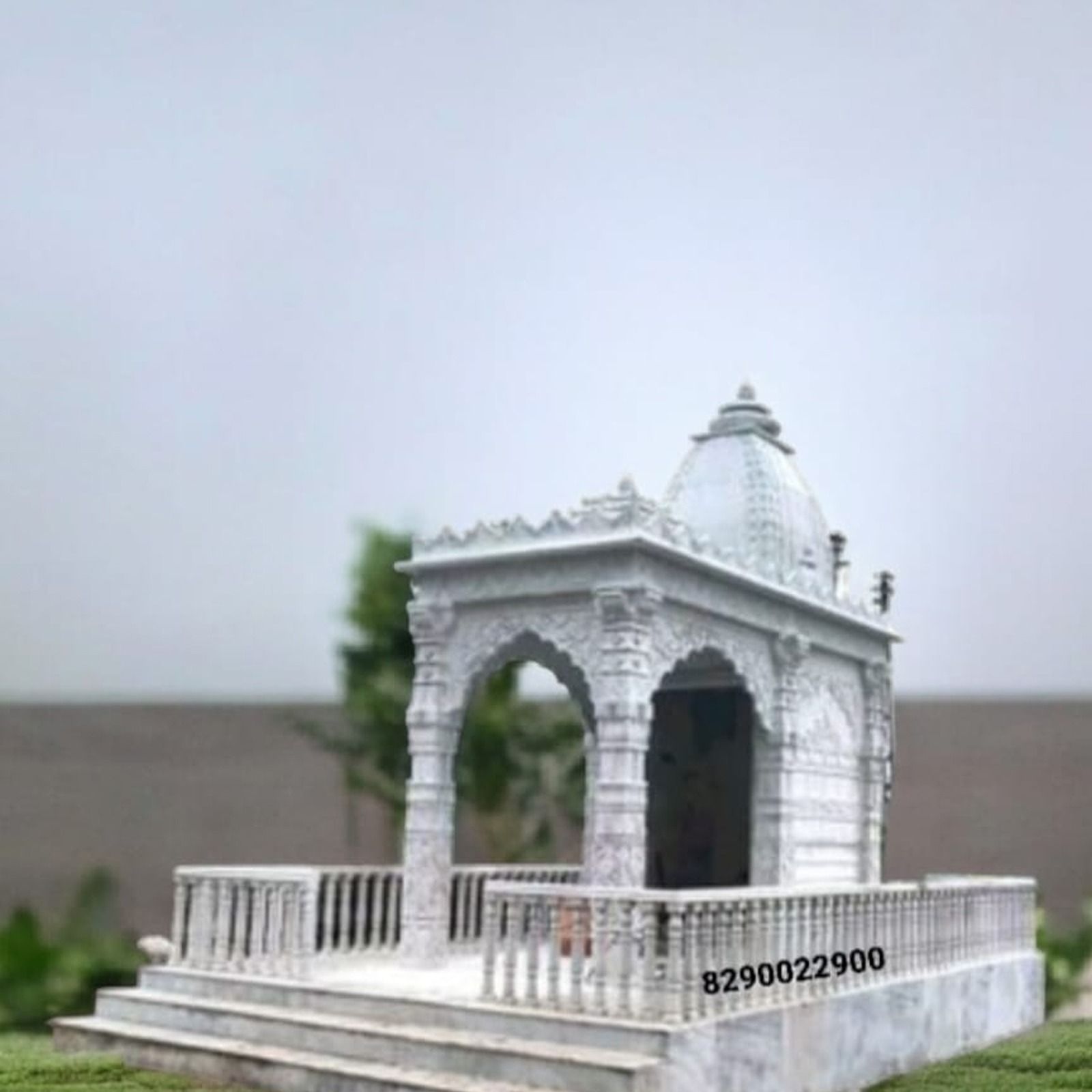 Outdoor Marble Temple