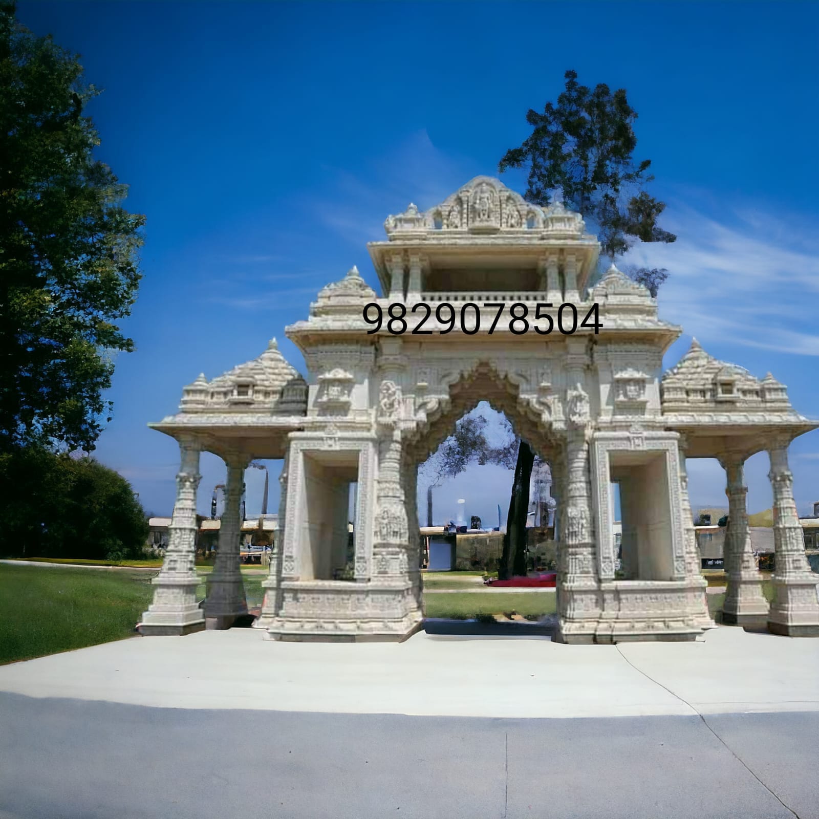 Marble Carving Gates