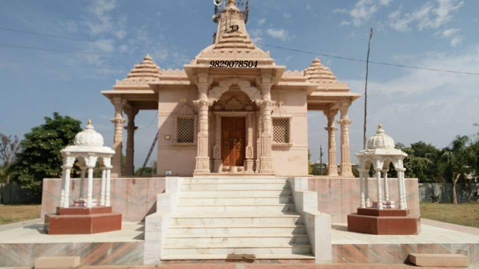 White Marble Temple Construction