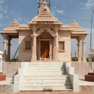 White Marble Temple Construction