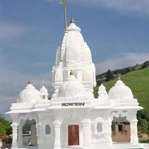 White Marble Outdoor Temple