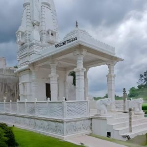 White Marble Outdoor Temple