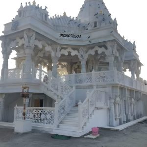 White Marble Outdoor Temple